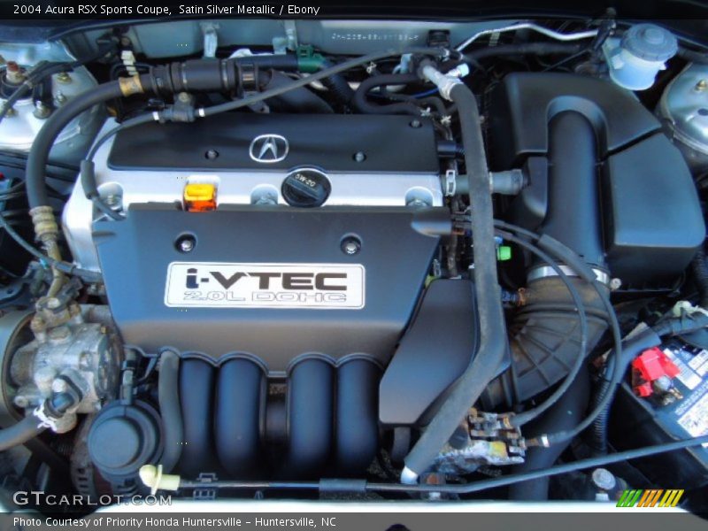 Satin Silver Metallic / Ebony 2004 Acura RSX Sports Coupe