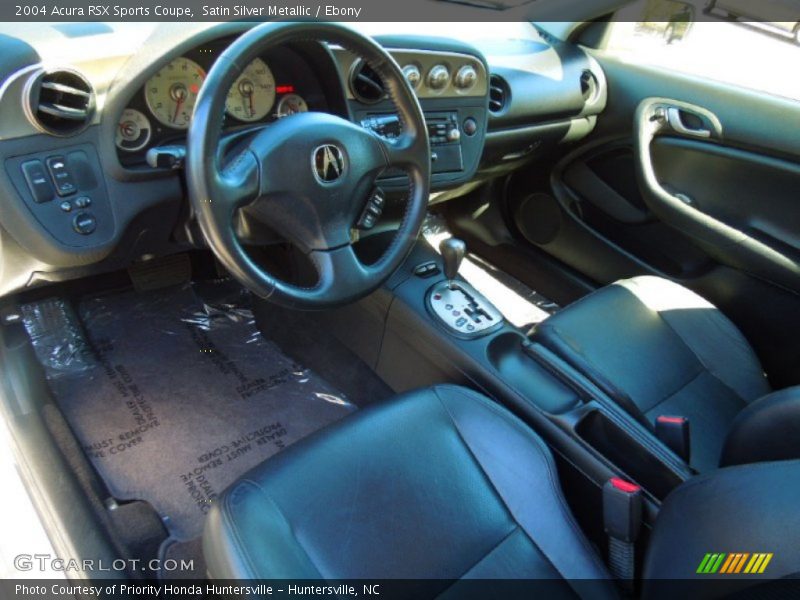Satin Silver Metallic / Ebony 2004 Acura RSX Sports Coupe