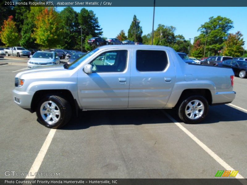  2011 Ridgeline RTS Alabaster Silver Metallic