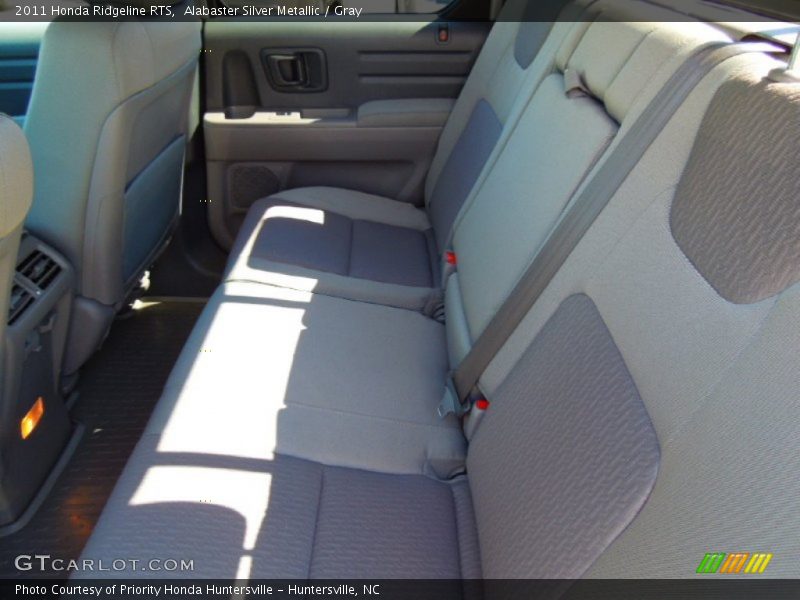 Alabaster Silver Metallic / Gray 2011 Honda Ridgeline RTS