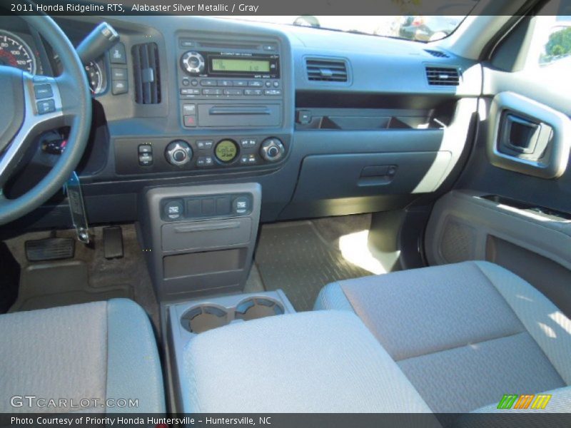 Dashboard of 2011 Ridgeline RTS