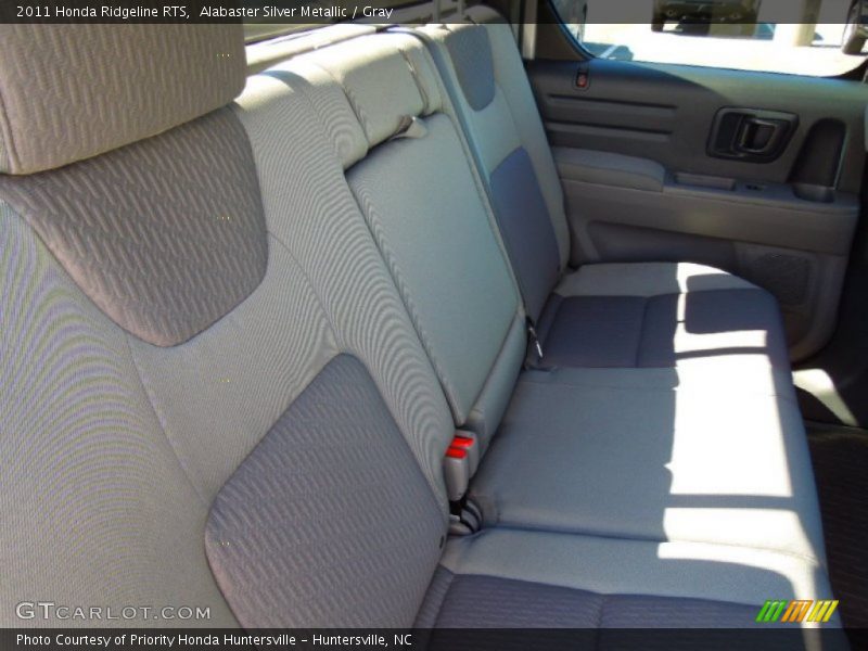 Alabaster Silver Metallic / Gray 2011 Honda Ridgeline RTS