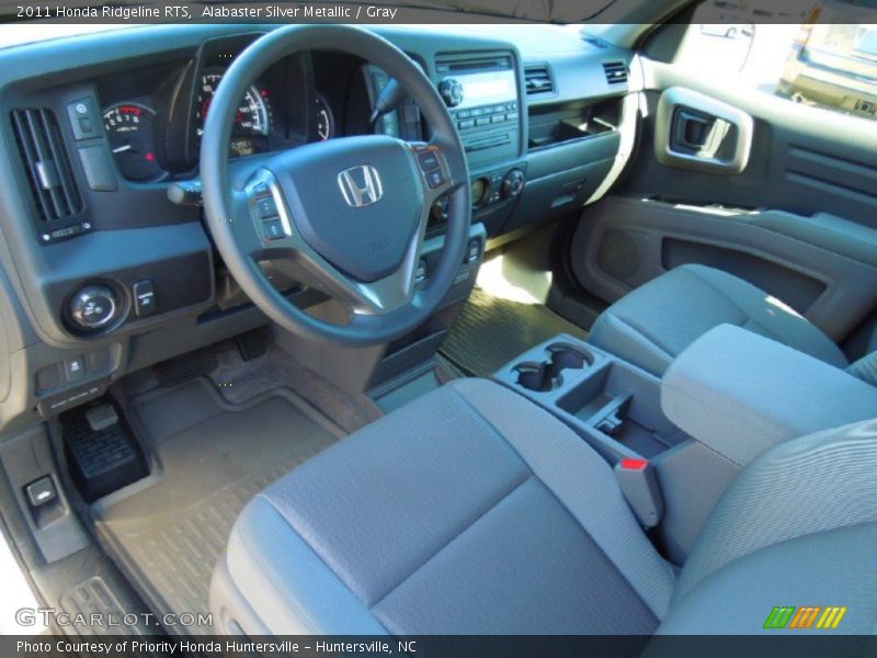 Gray Interior - 2011 Ridgeline RTS 