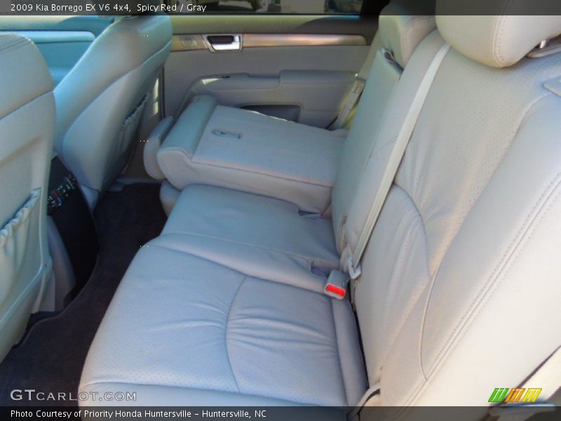 Spicy Red / Gray 2009 Kia Borrego EX V6 4x4