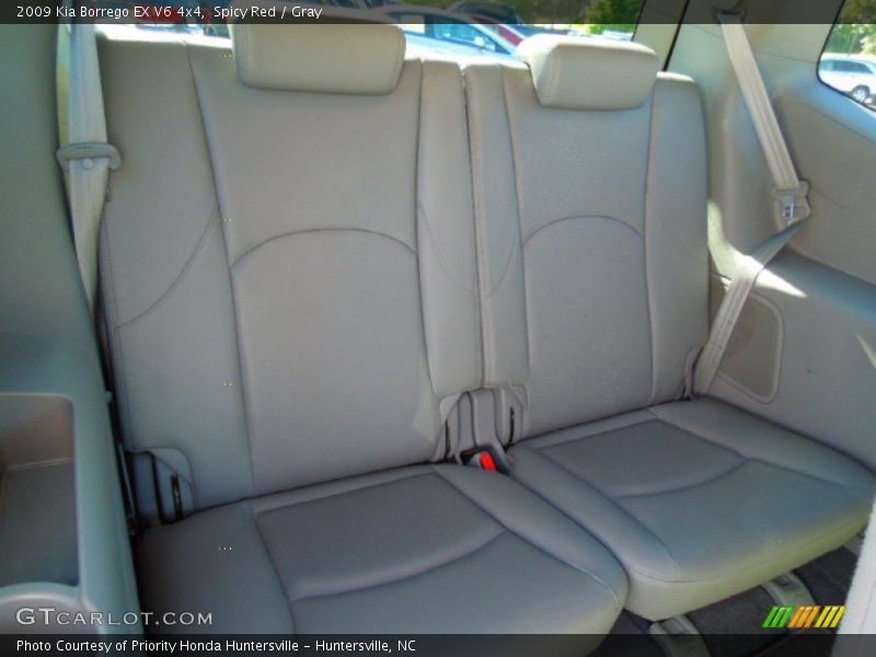Spicy Red / Gray 2009 Kia Borrego EX V6 4x4