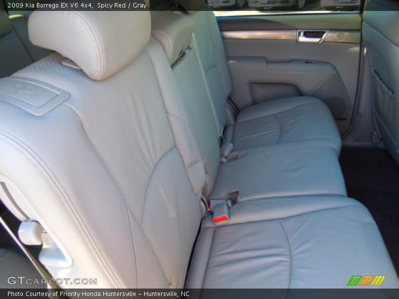Spicy Red / Gray 2009 Kia Borrego EX V6 4x4