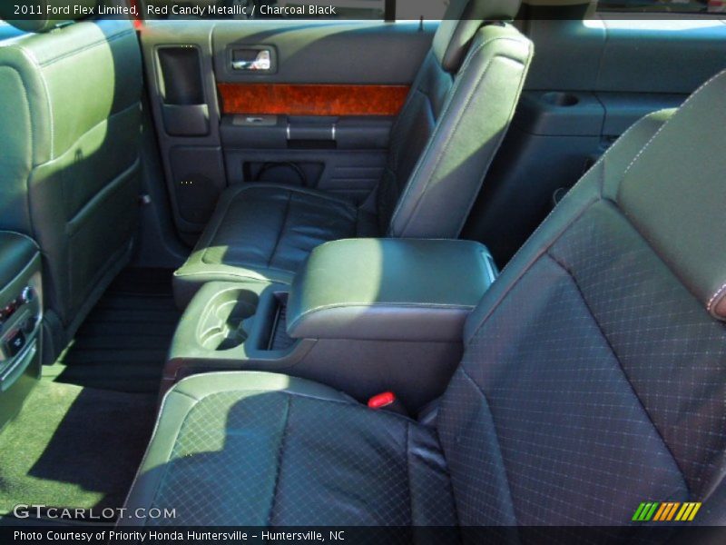 Red Candy Metallic / Charcoal Black 2011 Ford Flex Limited