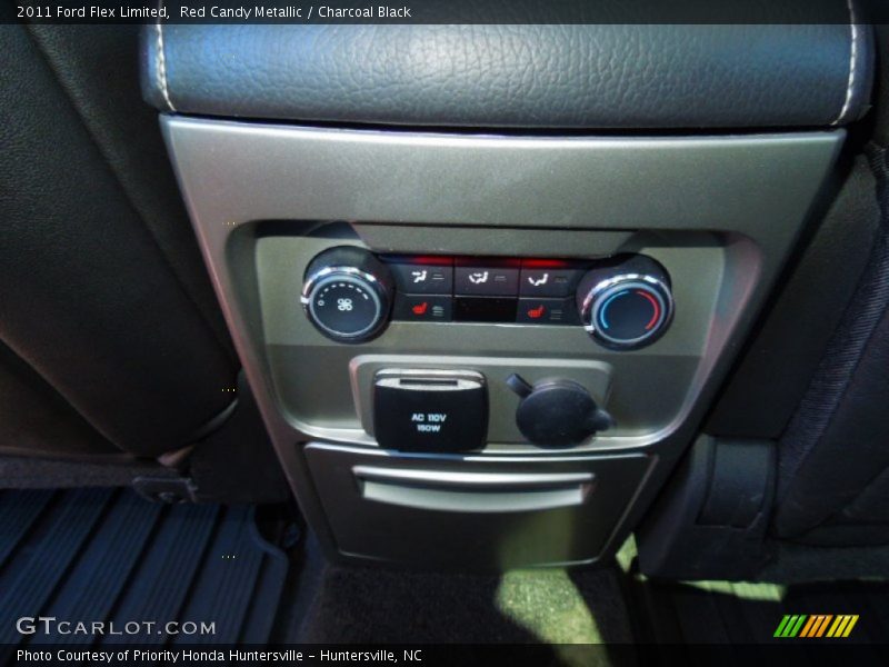 Red Candy Metallic / Charcoal Black 2011 Ford Flex Limited