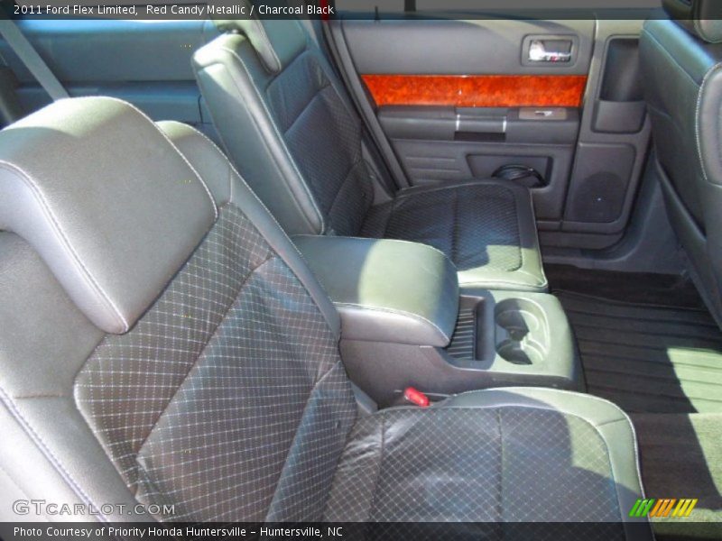 Red Candy Metallic / Charcoal Black 2011 Ford Flex Limited