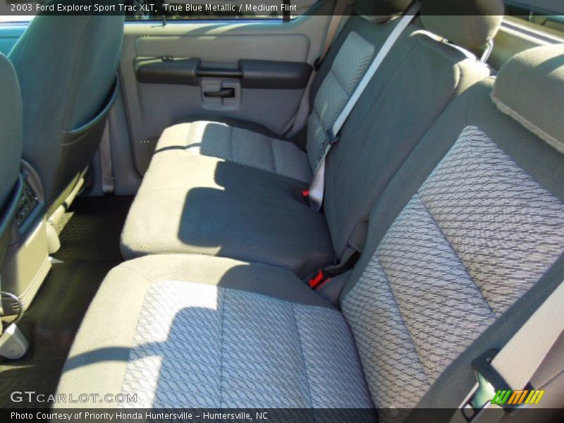 True Blue Metallic / Medium Flint 2003 Ford Explorer Sport Trac XLT