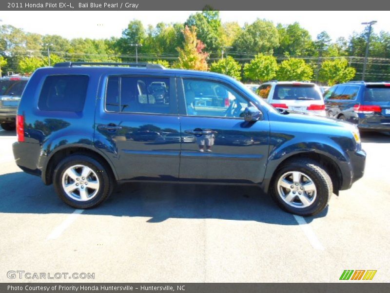 Bali Blue Pearl / Gray 2011 Honda Pilot EX-L