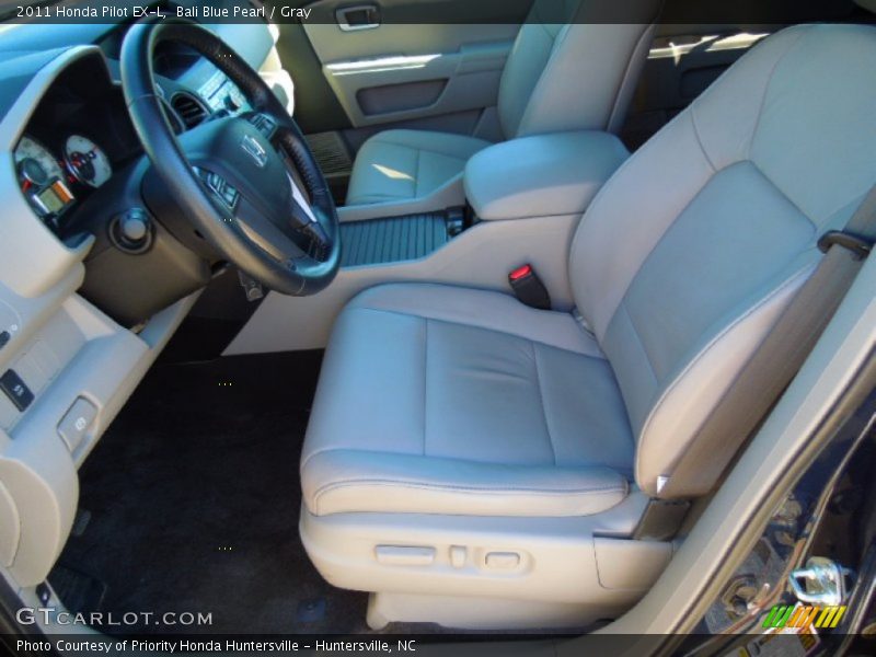 Bali Blue Pearl / Gray 2011 Honda Pilot EX-L