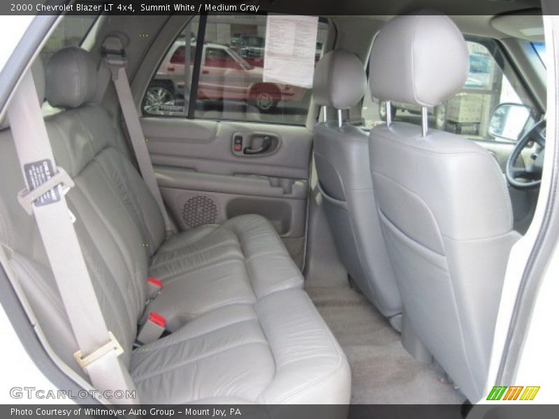 Summit White / Medium Gray 2000 Chevrolet Blazer LT 4x4