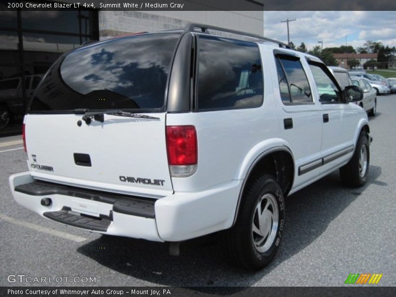 Summit White / Medium Gray 2000 Chevrolet Blazer LT 4x4