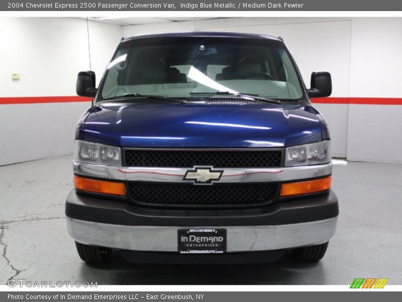 Indigo Blue Metallic / Medium Dark Pewter 2004 Chevrolet Express 2500 Passenger Conversion Van