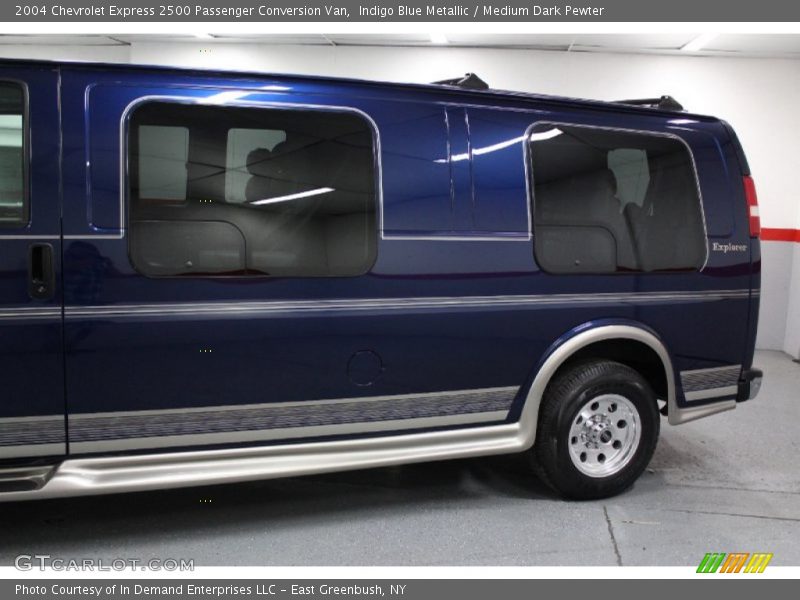 Indigo Blue Metallic / Medium Dark Pewter 2004 Chevrolet Express 2500 Passenger Conversion Van