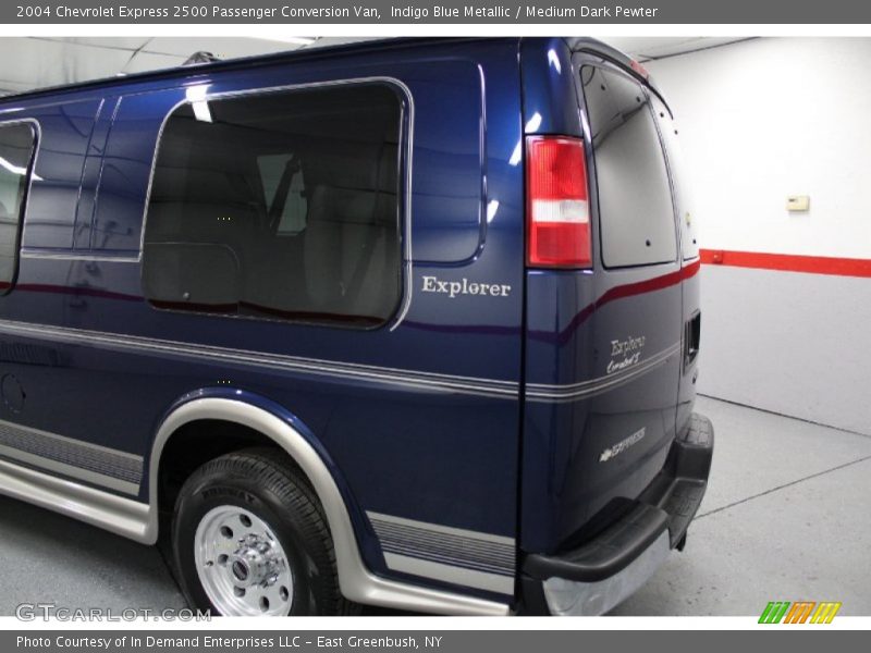 Indigo Blue Metallic / Medium Dark Pewter 2004 Chevrolet Express 2500 Passenger Conversion Van