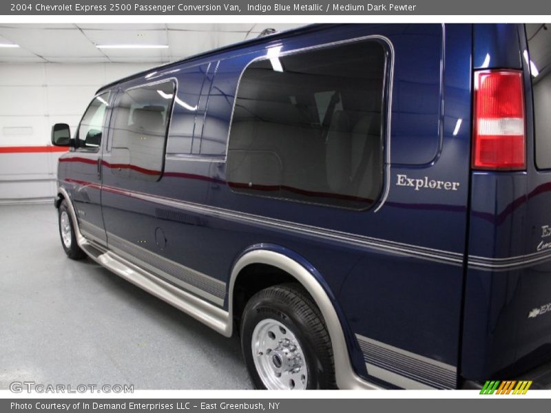 Indigo Blue Metallic / Medium Dark Pewter 2004 Chevrolet Express 2500 Passenger Conversion Van