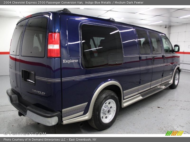  2004 Express 2500 Passenger Conversion Van Indigo Blue Metallic