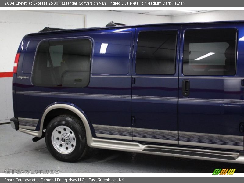 Indigo Blue Metallic / Medium Dark Pewter 2004 Chevrolet Express 2500 Passenger Conversion Van
