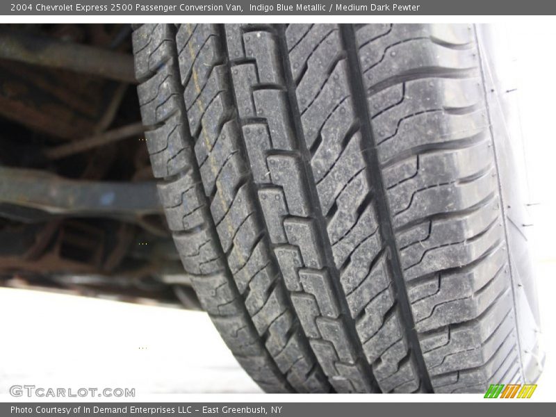 Indigo Blue Metallic / Medium Dark Pewter 2004 Chevrolet Express 2500 Passenger Conversion Van