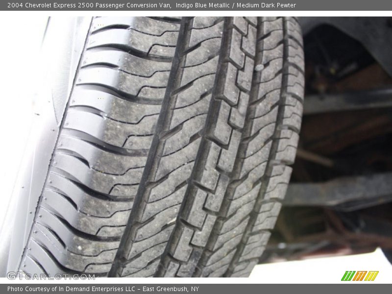 Indigo Blue Metallic / Medium Dark Pewter 2004 Chevrolet Express 2500 Passenger Conversion Van
