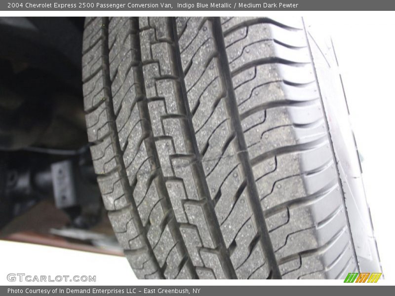 Indigo Blue Metallic / Medium Dark Pewter 2004 Chevrolet Express 2500 Passenger Conversion Van