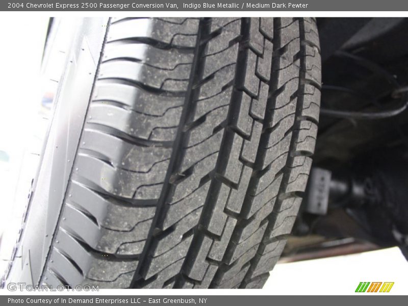 Indigo Blue Metallic / Medium Dark Pewter 2004 Chevrolet Express 2500 Passenger Conversion Van
