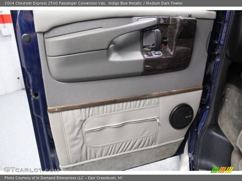 Indigo Blue Metallic / Medium Dark Pewter 2004 Chevrolet Express 2500 Passenger Conversion Van