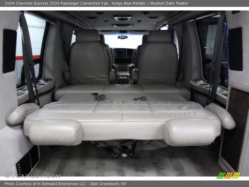 Indigo Blue Metallic / Medium Dark Pewter 2004 Chevrolet Express 2500 Passenger Conversion Van
