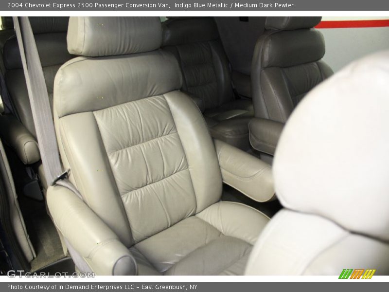 Indigo Blue Metallic / Medium Dark Pewter 2004 Chevrolet Express 2500 Passenger Conversion Van