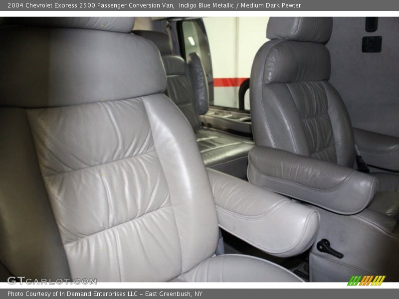 Indigo Blue Metallic / Medium Dark Pewter 2004 Chevrolet Express 2500 Passenger Conversion Van