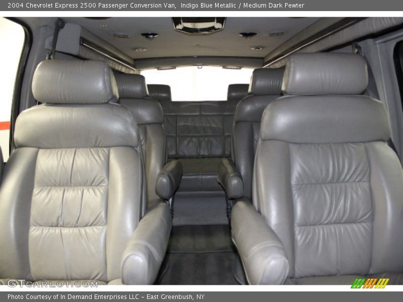 Indigo Blue Metallic / Medium Dark Pewter 2004 Chevrolet Express 2500 Passenger Conversion Van