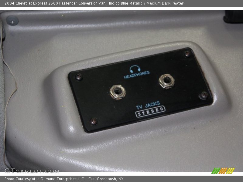 Indigo Blue Metallic / Medium Dark Pewter 2004 Chevrolet Express 2500 Passenger Conversion Van