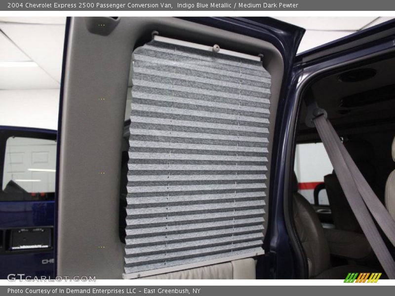 Indigo Blue Metallic / Medium Dark Pewter 2004 Chevrolet Express 2500 Passenger Conversion Van