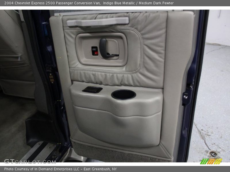 Indigo Blue Metallic / Medium Dark Pewter 2004 Chevrolet Express 2500 Passenger Conversion Van