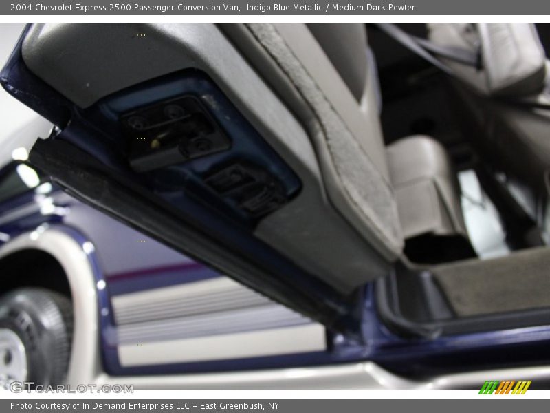 Indigo Blue Metallic / Medium Dark Pewter 2004 Chevrolet Express 2500 Passenger Conversion Van