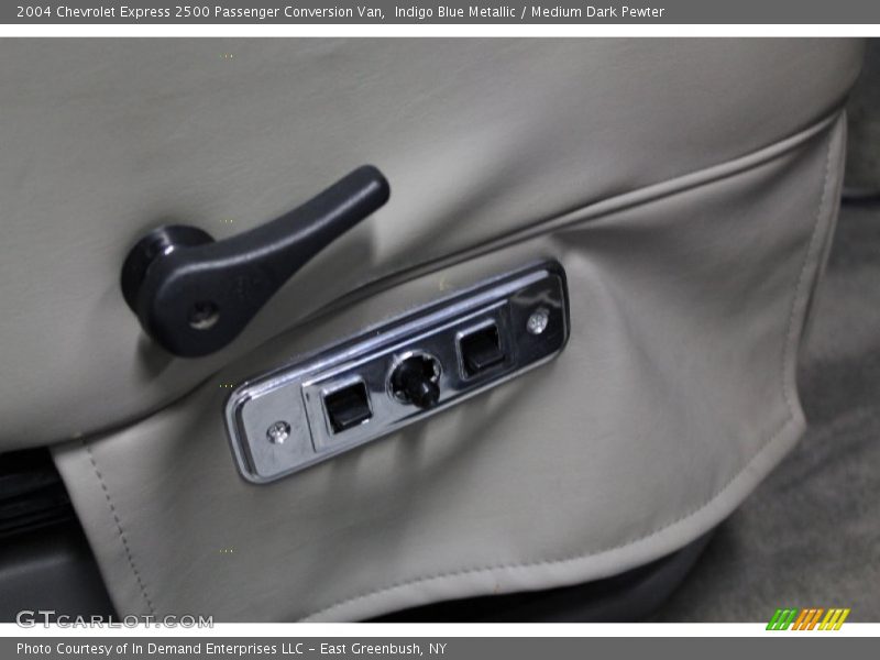 Indigo Blue Metallic / Medium Dark Pewter 2004 Chevrolet Express 2500 Passenger Conversion Van