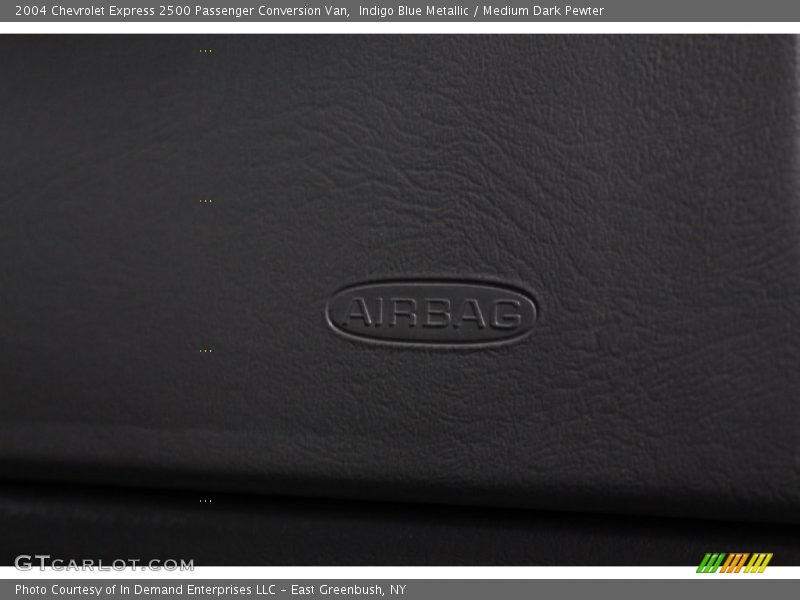 Indigo Blue Metallic / Medium Dark Pewter 2004 Chevrolet Express 2500 Passenger Conversion Van