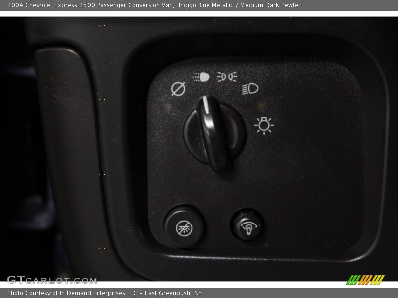 Controls of 2004 Express 2500 Passenger Conversion Van