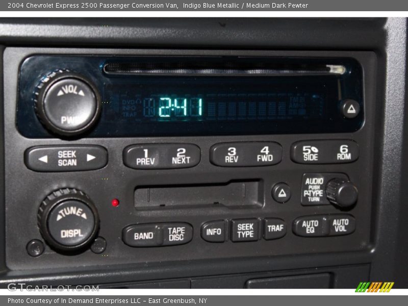 Audio System of 2004 Express 2500 Passenger Conversion Van