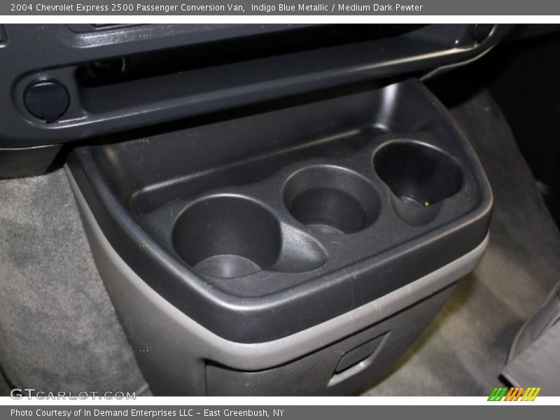 Indigo Blue Metallic / Medium Dark Pewter 2004 Chevrolet Express 2500 Passenger Conversion Van