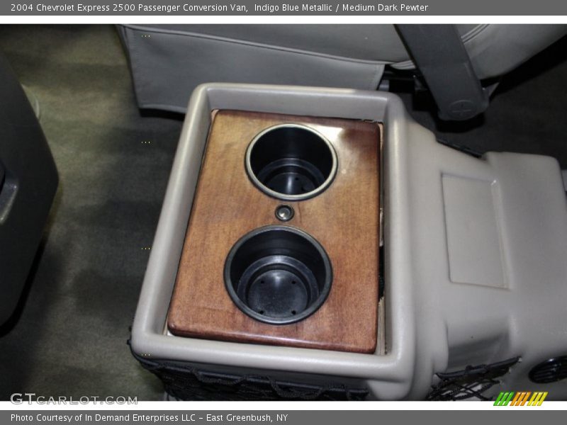 Indigo Blue Metallic / Medium Dark Pewter 2004 Chevrolet Express 2500 Passenger Conversion Van
