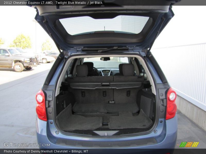 Twilight Blue Metallic / Jet Black 2012 Chevrolet Equinox LT AWD