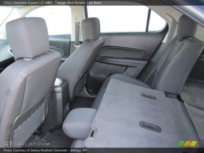 Twilight Blue Metallic / Jet Black 2012 Chevrolet Equinox LT AWD