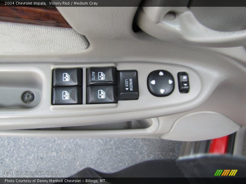 Victory Red / Medium Gray 2004 Chevrolet Impala