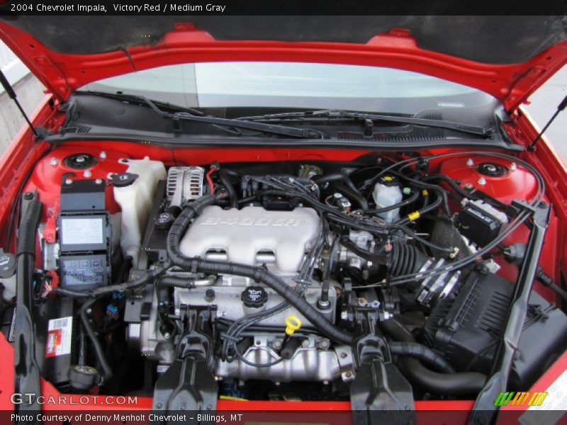 Victory Red / Medium Gray 2004 Chevrolet Impala