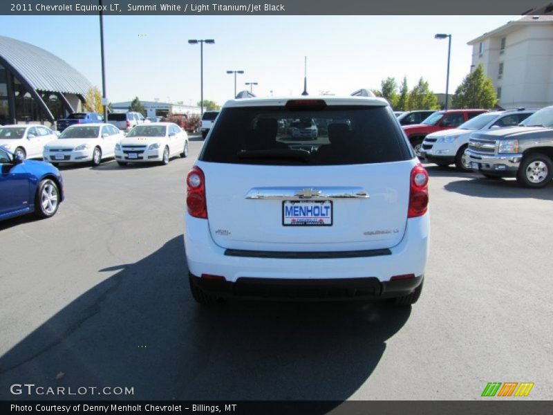 Summit White / Light Titanium/Jet Black 2011 Chevrolet Equinox LT