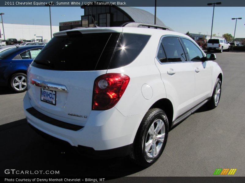 Summit White / Light Titanium/Jet Black 2011 Chevrolet Equinox LT