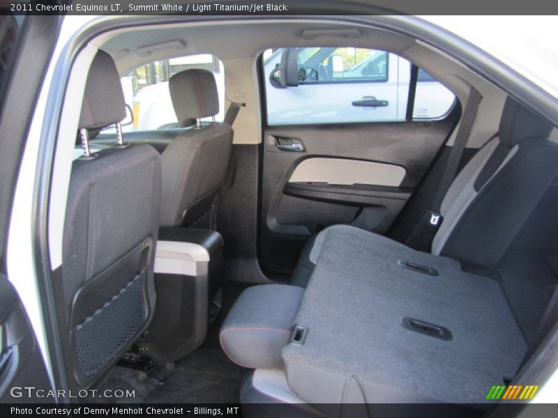 Summit White / Light Titanium/Jet Black 2011 Chevrolet Equinox LT